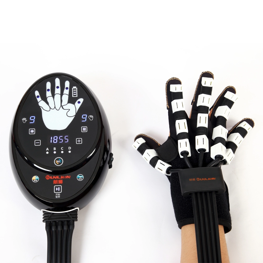 Φορητός εξοπλισμός μασάζ άσκησης χεριών Συσκευή ανάκτησης μασάζ παλάμης για ασθενείς με εγκεφαλικό