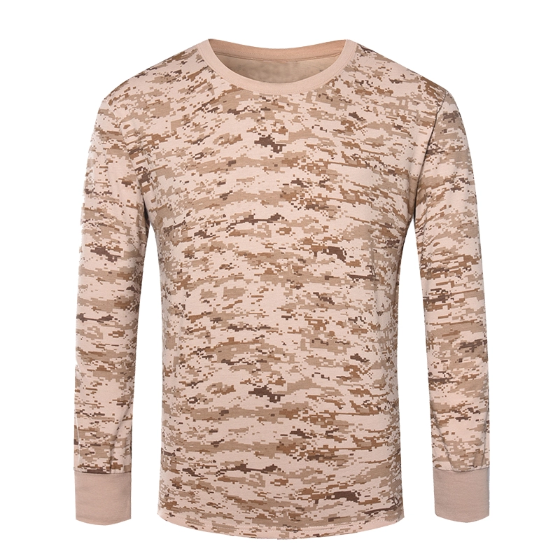 Στρατιωτικό ψηφιακό μακρυμάνικο μπλουζάκι desert camo