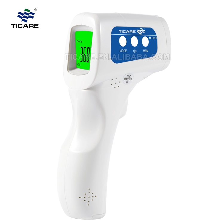 Ιατρικό ψηφιακό υπέρυθρο θερμόμετρο δέρματος μετώπου κατάλληλο για βρεφική ή ενήλικη χρήση
