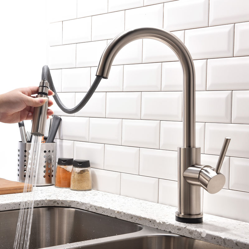 Touchless Pull-down Sprayer Kitchen Faucet