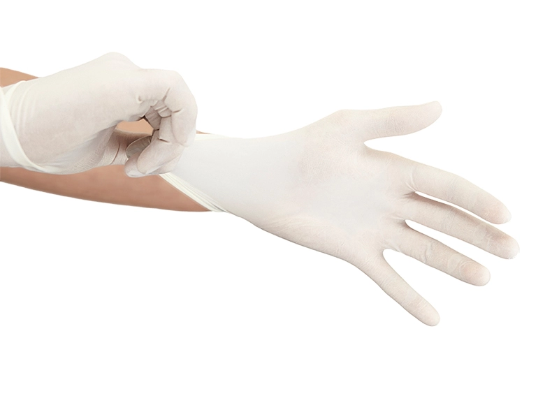 Ιατρικά εξεταστικά γάντια λάτεξ μιας χρήσης