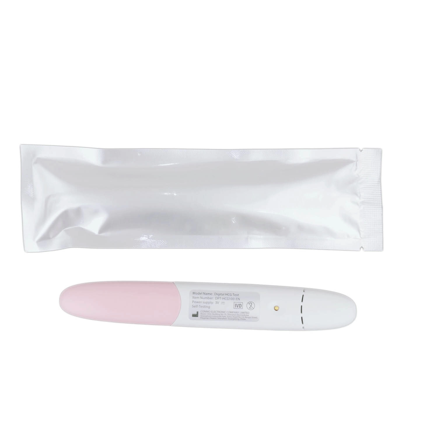 Προσαρμοσμένο λογότυπο Ηλεκτρονικό τεστ εγκυμοσύνης στυλό και τεστ εγκυμοσύνης ούρων στο σπίτι