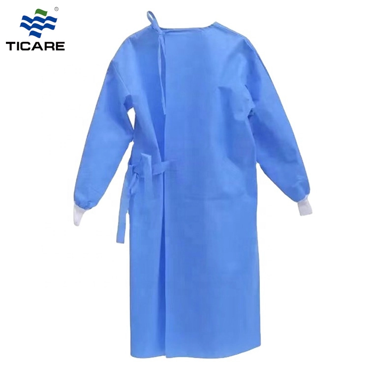 Μιας χρήσης SMS Surgeon Gown Hospital Surgical Unpervious Protective Gown