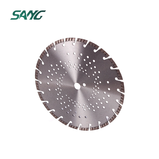 Δίσκος κοπής λεπίδας λεπίδας με κυκλικά πριόνια διαμαντιού 400mm για τσιμεντένιο δρόμο