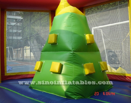 Παιδικό πολύχρωμο φουσκωτό bouncer με τσουλήθρα προς πώληση από την Sino Inflatable