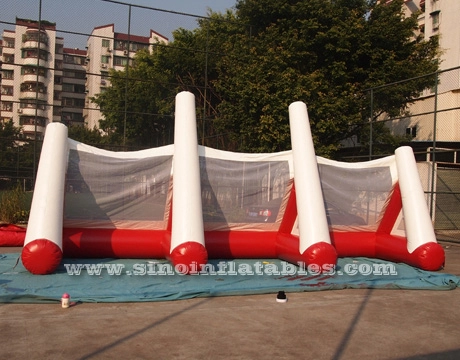Φουσκωτό γκολ ποδοσφαίρου για παιδιά σε εξωτερικούς ή εσωτερικούς χώρους N ενηλίκων με 3 λωρίδες για παιχνίδια ποδοσφαίρου με ελεύθερα λακτίσματα