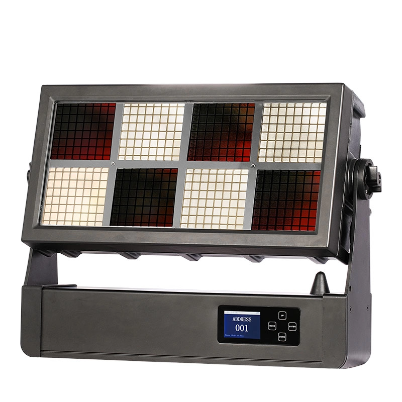 8x50W COB LED Φωτισμός Πλημμύρας με εφέ βολφραμίου
