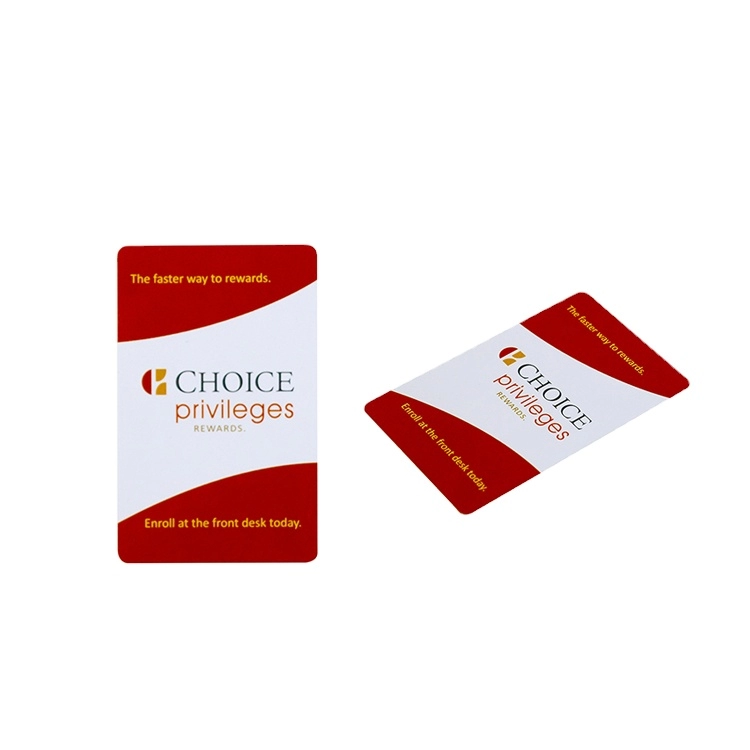 Κλασική έξυπνη κάρτα ξενοδοχείου MF 1K S50 NFC εκτύπωσης CMYK με ISO14443A 13,56 Mhz