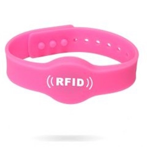 Εκτύπωση λογότυπου Βραχιόλια σιλικόνης RFID για Έλεγχος πρόσβασης συμβάντων