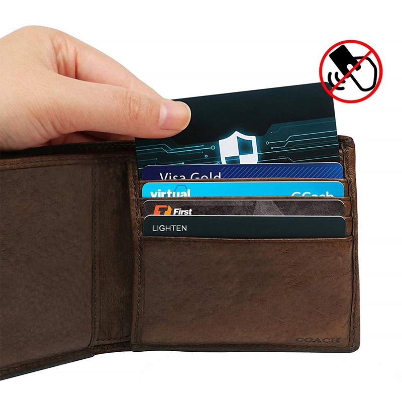 Κάρτες θωράκισης 13,56 Mhz χωρίς επαφή με ασφάλεια με προστασία πιστωτικών καρτών