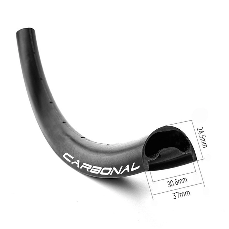 Enduro 29 ιντσών mtb πλάτους 37 mm ασύμμετρο χείλος χωρίς σωληνάριο έτοιμο