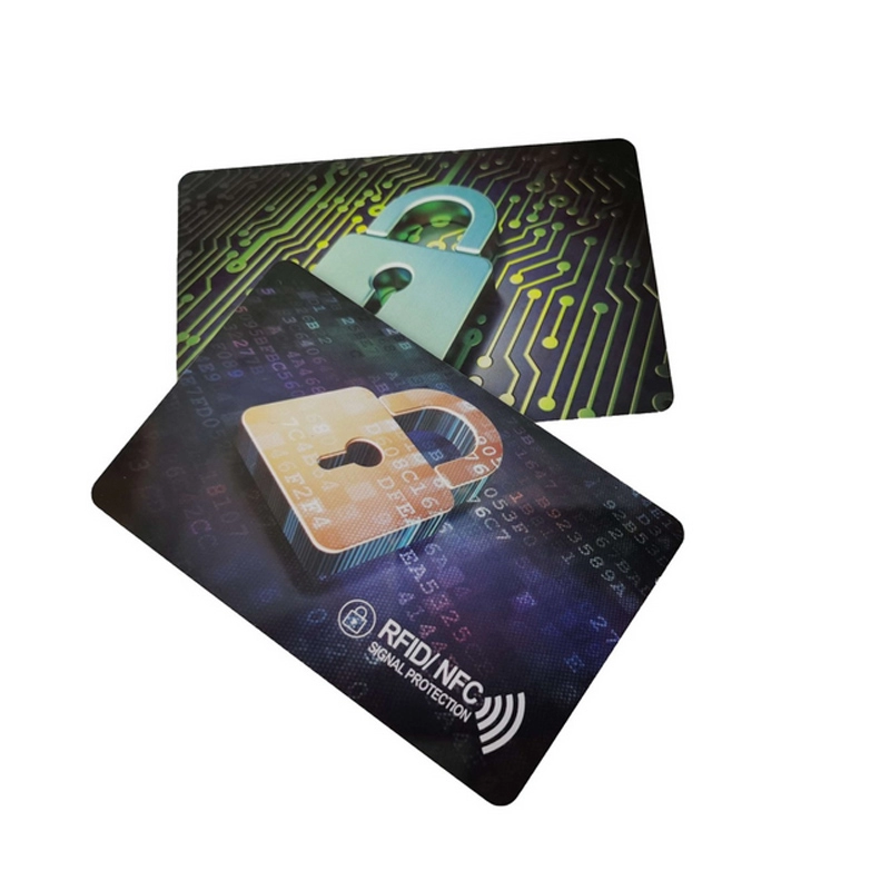 Κάρτες αποκλεισμού RFID υψηλής ασφάλειας για προστασία του πορτοφολιού σας