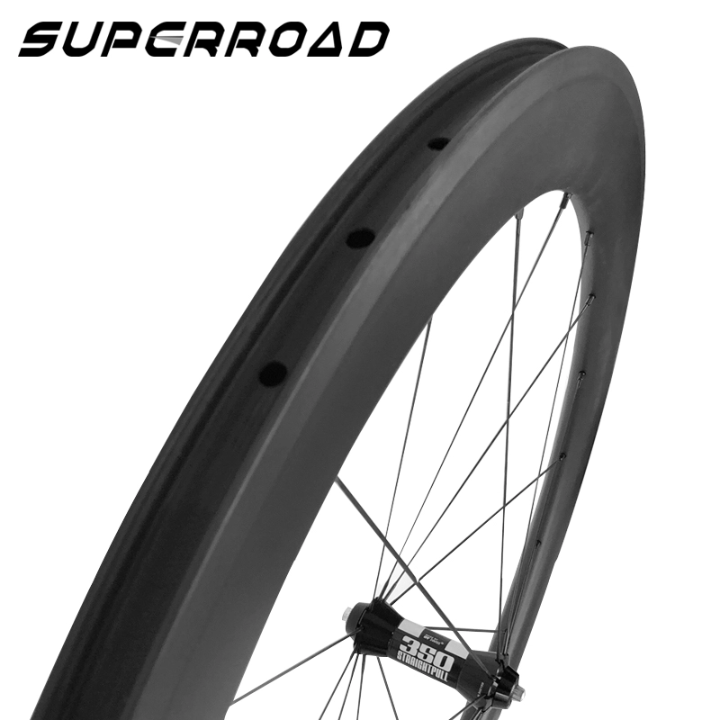 Superroad 60mm Deep Aero Tubeless Carbon Wheels