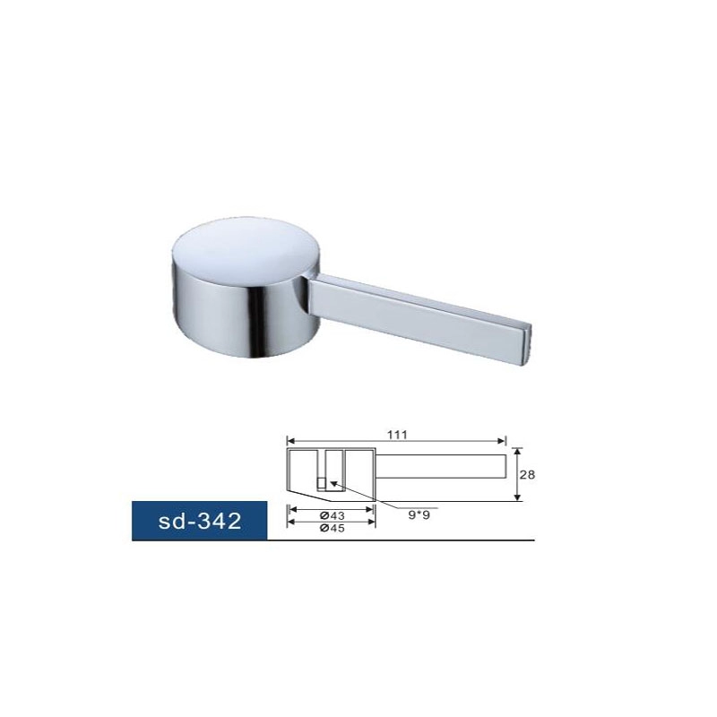 Ανταλλακτικό Universal μονής μοχλού λαβής βρύσης μπάνιου ή κουζίνας για στέλεχος κασέτας 35 mm