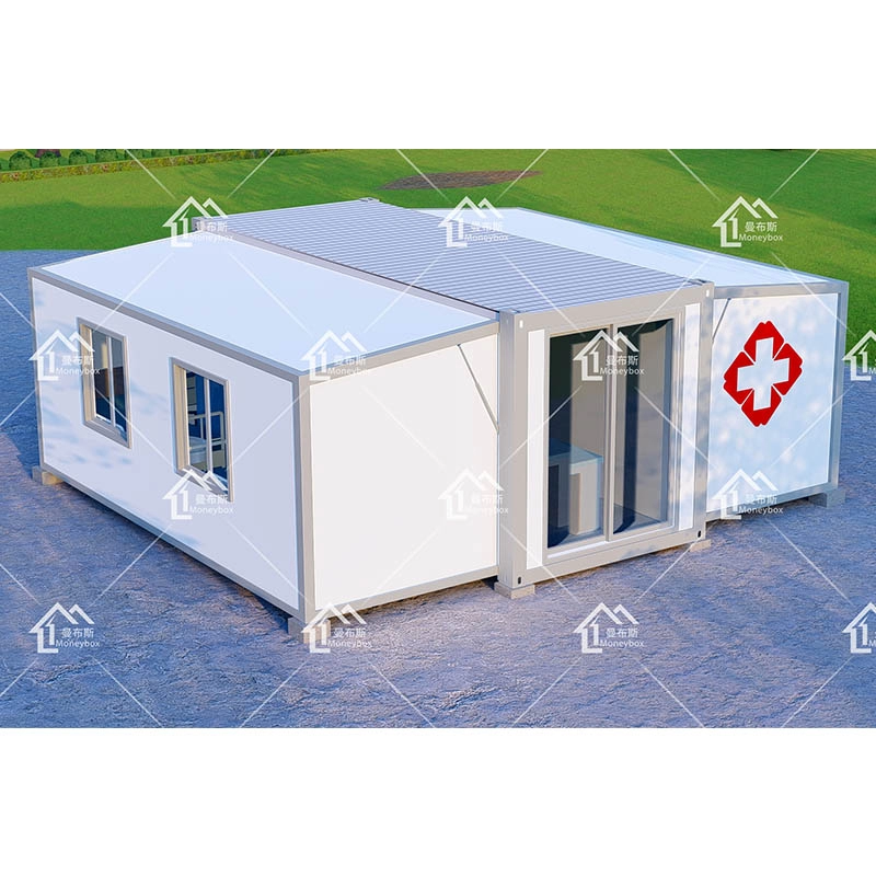 Γρήγορη εγκατάσταση Prefab Container Clinic Building Hospital Isolation House