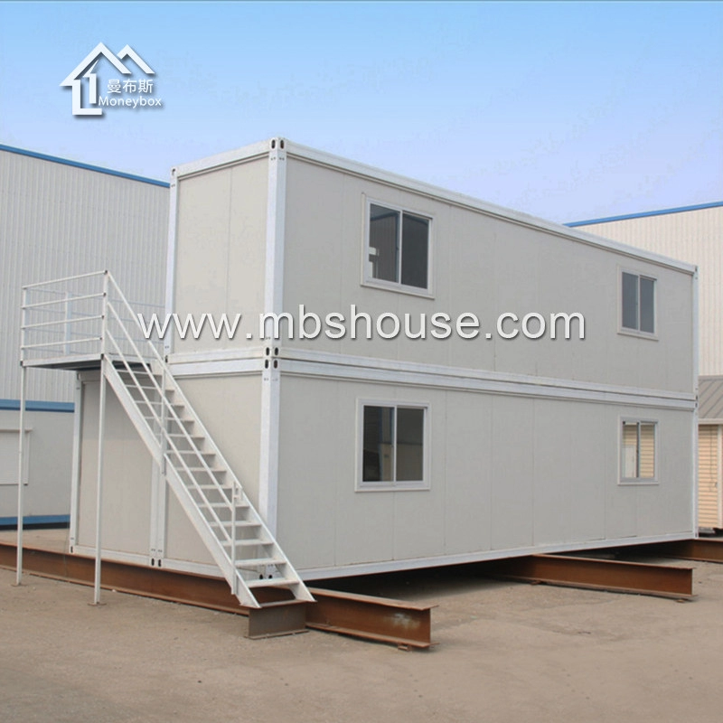 Αποσπώμενο Prefab Container House Προκατασκευή Μικροσκοπικά σπίτια για Worker Camp
