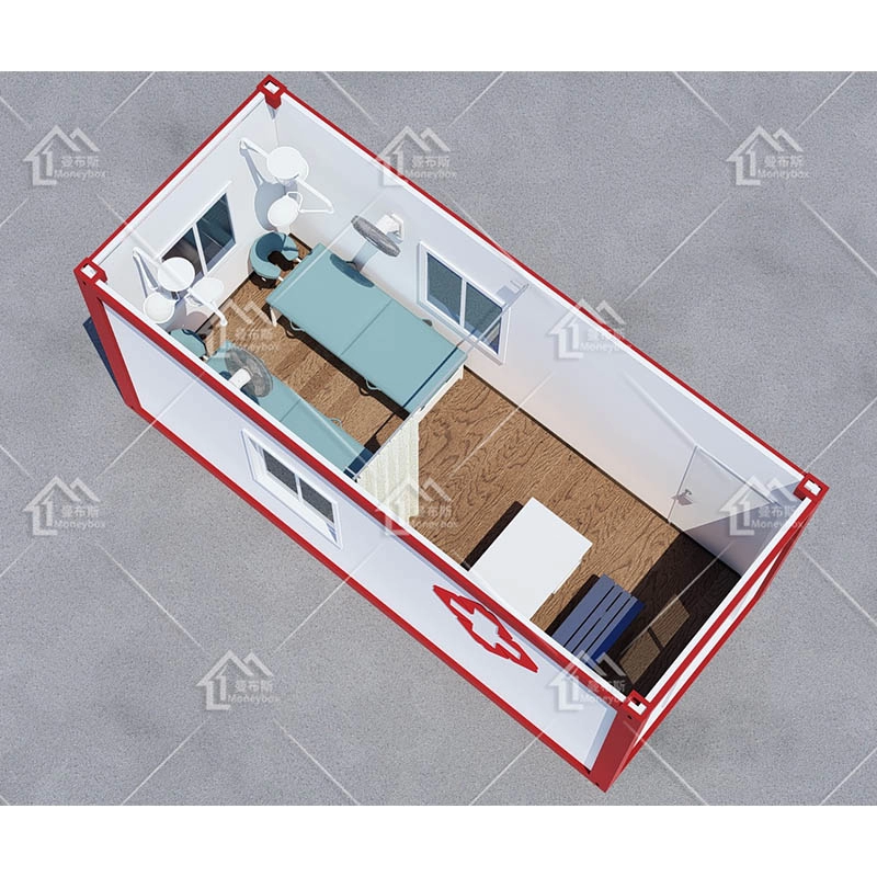 Prefab Flat Pack Mobile Clinic Portable Hospital Container House