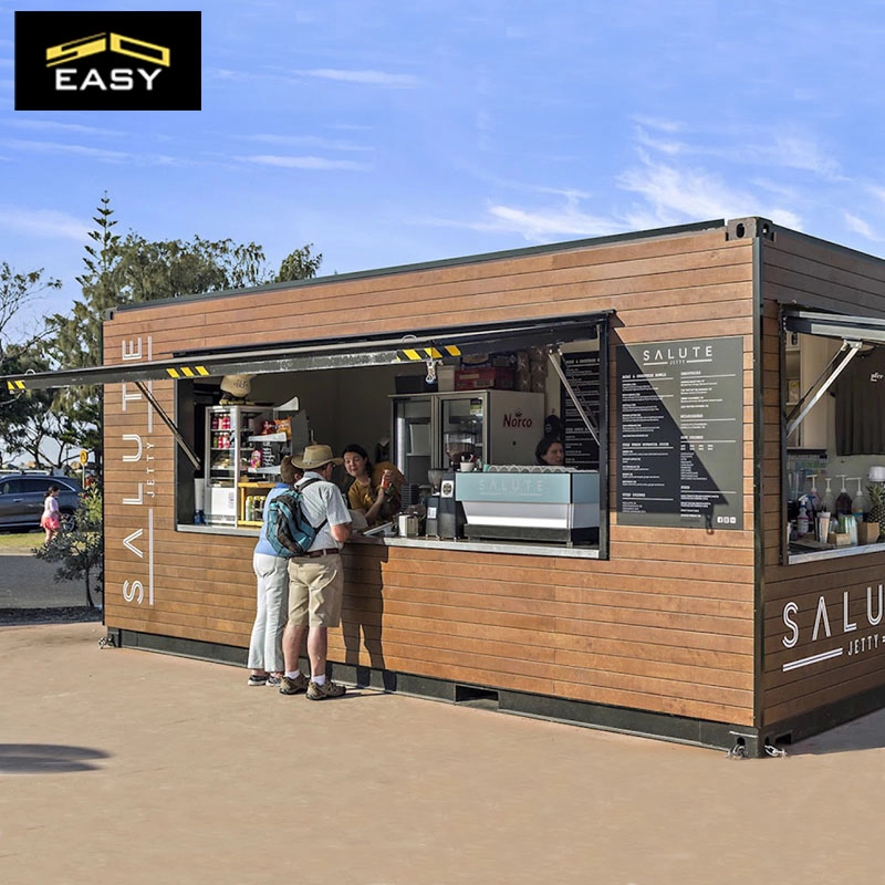 Προσαρμοσμένη Flat Pack Container Cafe