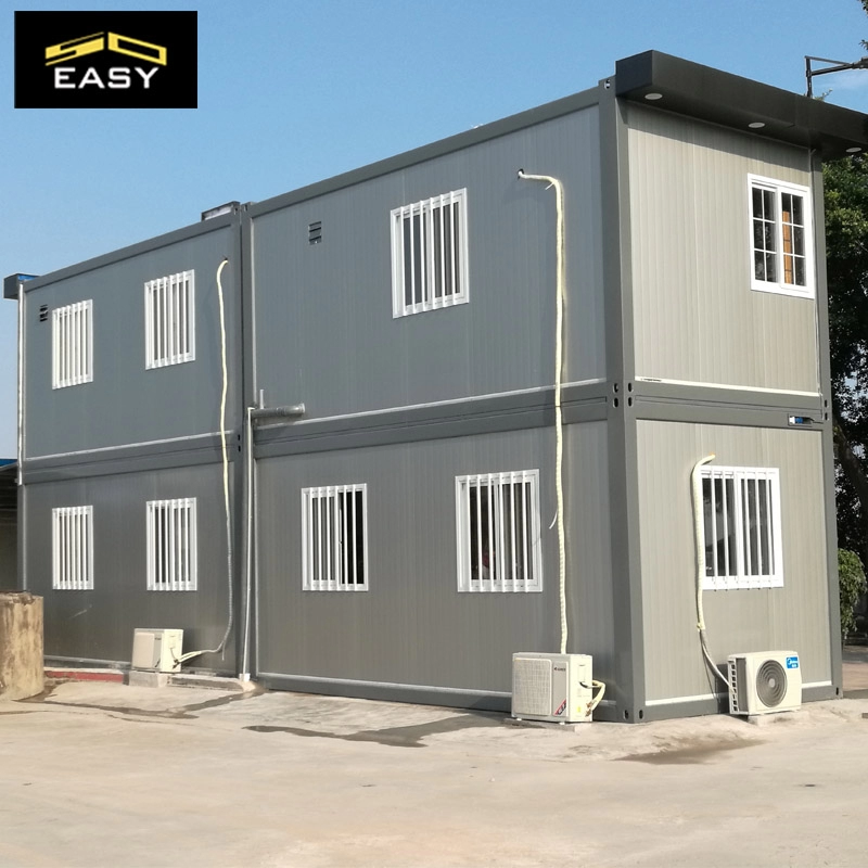 Γρήγορη εγκατάσταση Προσαρμοσμένο Prefab Flat Pack Container House