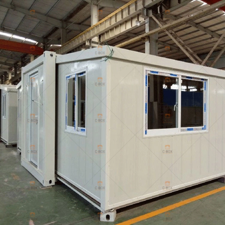 Κίνα κατασκευαστής εμπορευματοκιβωτίων 20 ποδιών προκατασκευασμένο επεκτάσιμο σπίτι εμπορευματοκιβωτίων