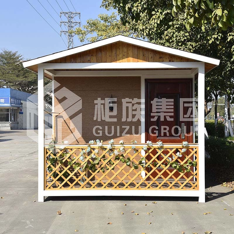 OEM 20ft China Supply Prefab Modular Wood House με ατσάλινο πλαίσιο