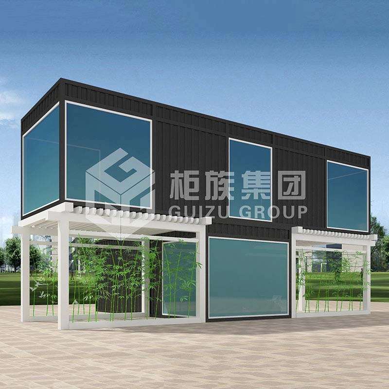 China Factory Supply Προκατασκευασμένο στούντιο κοντέινερ διπλής στρώσης SOHO