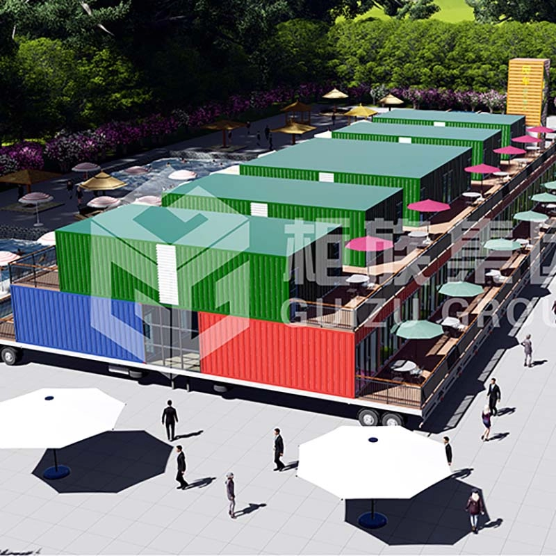 China Shipping Container ξενοδοχείο για θέρετρο διακοπών με πλήρεις εγκαταστάσεις