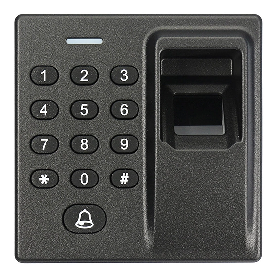 Κλείδωμα πόρτας συσκευής ελέγχου πρόσβασης δακτυλικών αποτυπωμάτων με USB
