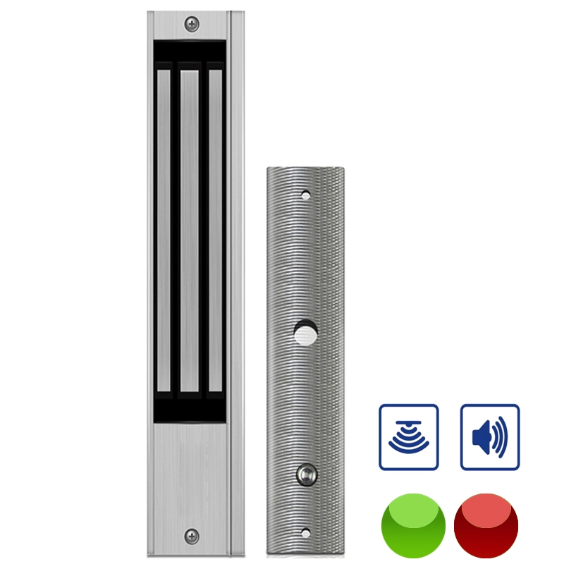Ηλεκτρικές μαγνητικές κλειδαριές πόρτας μονής πόρτας με LED, Λειτουργίες Wensor πόρτας και Buzzer για πρόσβαση στην πόρτα