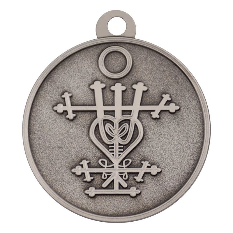 Προμηθευτής προσαρμοσμένης αμμοβολής αρχαία ασημένια θρησκευτικά μετάλλια