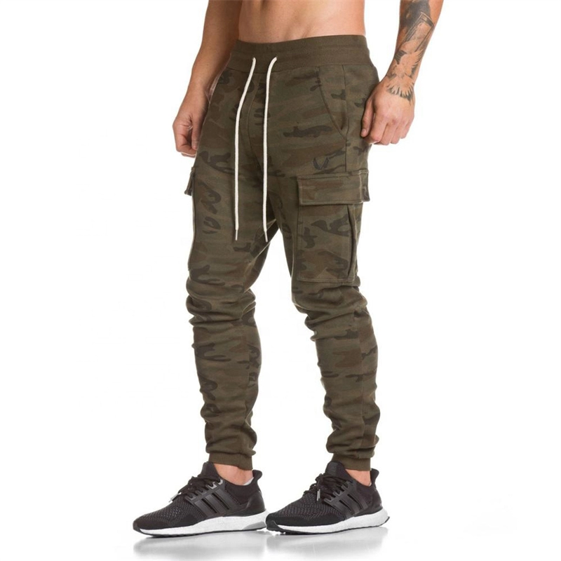 Ανδρικό παντελόνι Jogger Blank Cargo με τσέπη