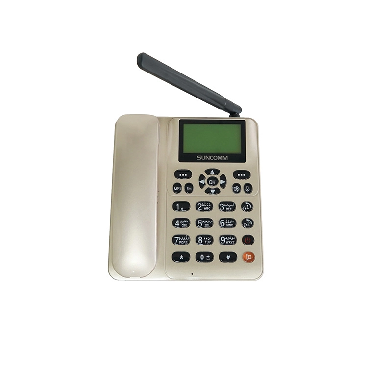 Επιτραπέζιο σταθερό ασύρματο τηλέφωνο διπλής sim GSM