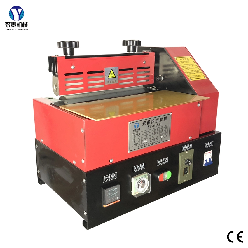 YT-GL830 Μηχανή θερμοκολλητικής κόλλας για σφράγιση χάρτινων κουτιών pp pe